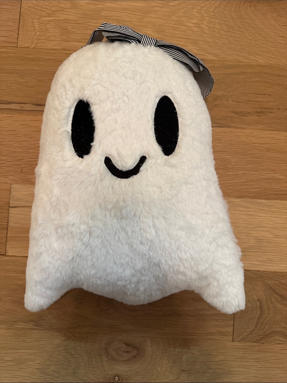 Plush White Ghost Pillow